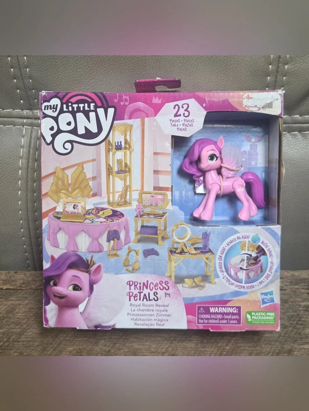 My Little Pony Princess Petals Pink Playset - Royal Room Reveal 23 Pieces BIN 1E